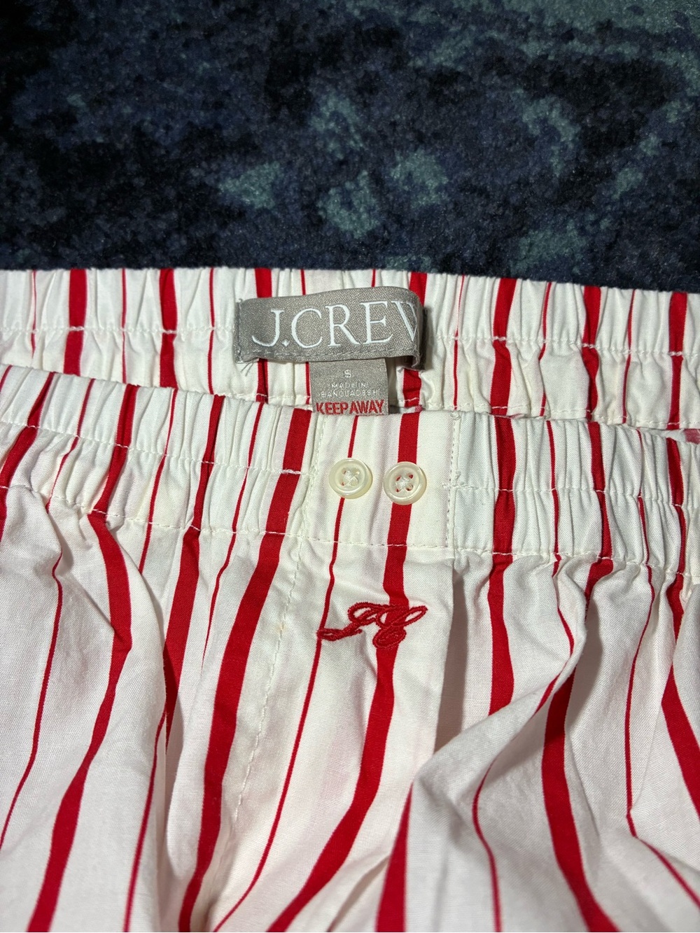NWT J Crew Cotton Poplin Pajama Pant Small - Picture 5 of 6